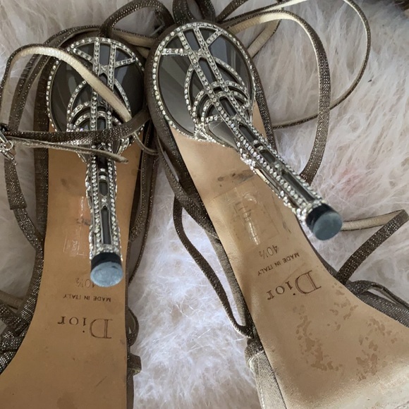 Christian Dior Ankle Wrap Heels - Picture 16 of 16